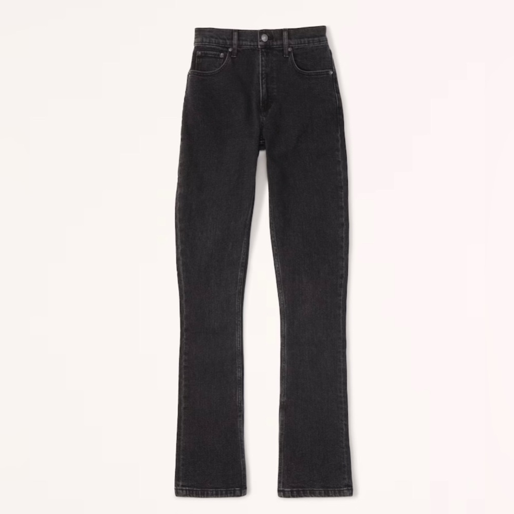 Abercrombie & Fitch - Black High Rise Skinny Jeans - Picture 1 of 3